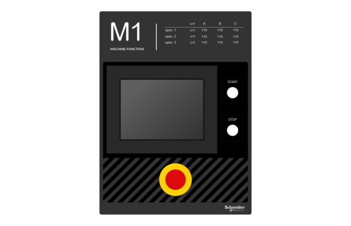 SCHNEIDER ZBYLEG304001 Samolepící fólie se symboly