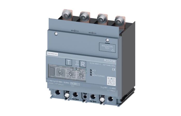 SIEMENS Jistič diferenčního proudu RCD520B základní RCD typ B nebo B+ 3VA9114-0RL21