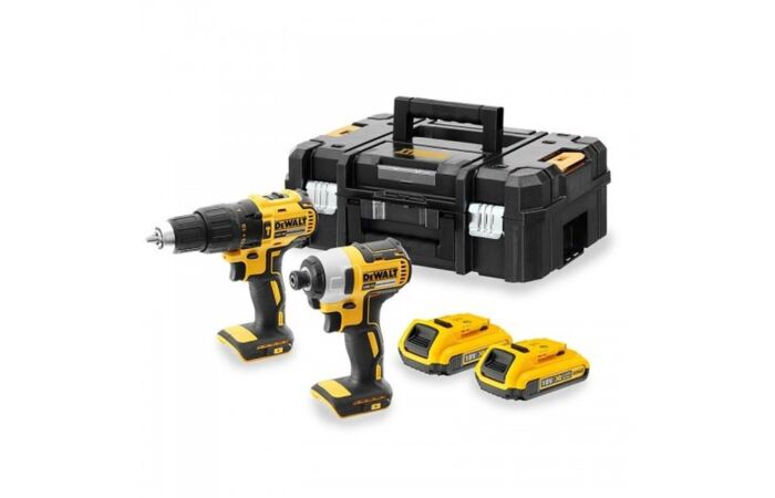 DeWALT  Sada DCD778 + DCF787 / AKU bezuhlíková kombo sada nářadí