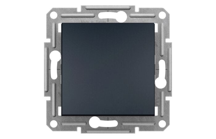 SCHNEIDER  Asfora Spínač dvojpólový, ř.2, antracit