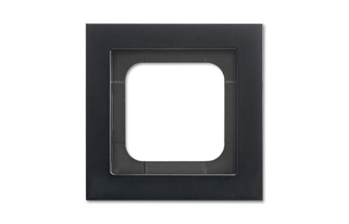 ABB BUSCH AXCENT Rámeček 2CKA001754A4703 jednonásobný, matná černá