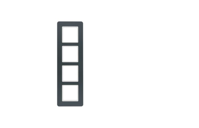 Rámeček, 4-násobný, Berker Q.7, antracit