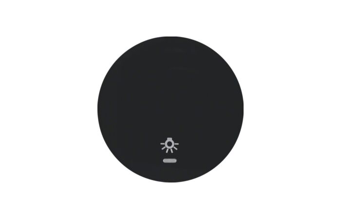 Kolébka s průhlednou čočkou a symblem sv