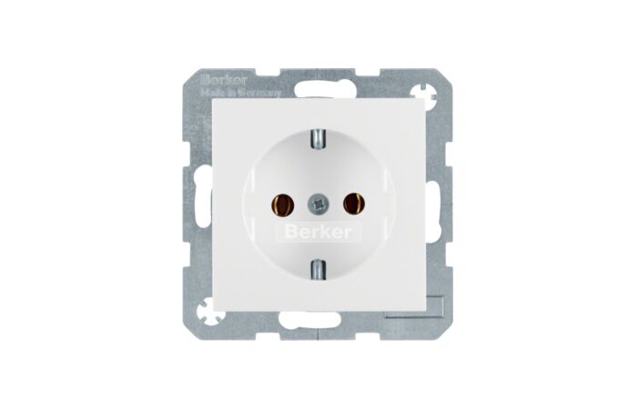 Zásuvka, SCHUKO, 16 A, 250 V ~, šroubova