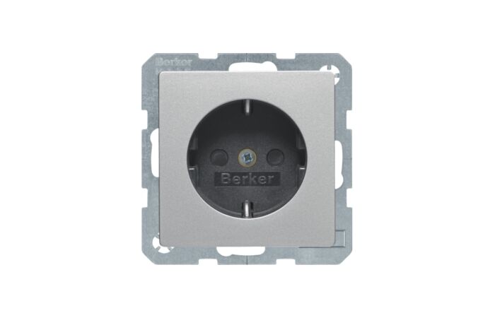 Zásuvka, SCHUKO s dětskou pojistkou, šro