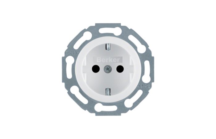 Zásuvka, SCHUKO, 16 A, 250 V ~, se zvýše