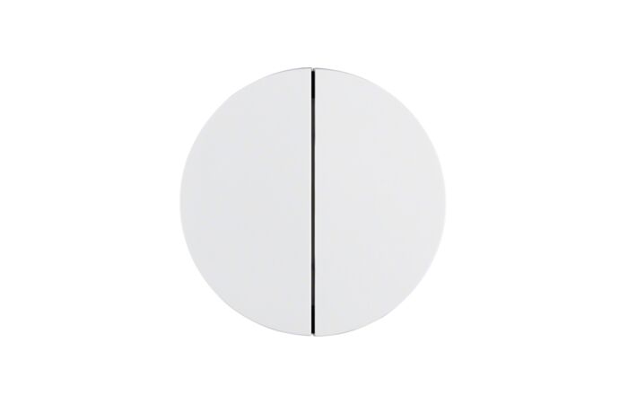 Tlačítko, 2-násobné, Berker R.1/R.3, bíl