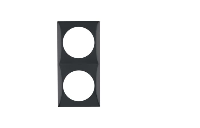 Rámeček 2-násobný, Integro Flow, černá,