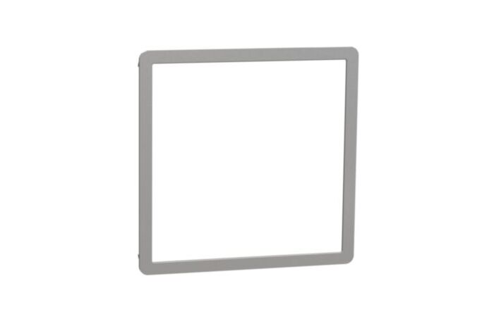 SCHNEIDER Rámeček Unica Outline dekorativní, aluminium