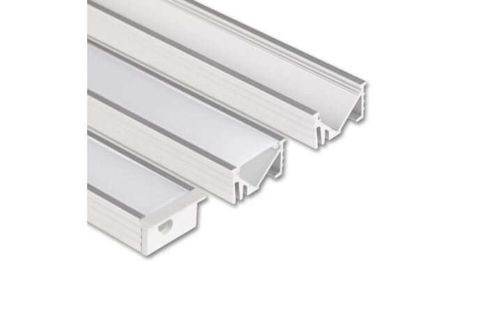 MCLED Difuzor pro VK, mléčný, délka 2m