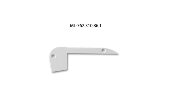 Koncovka pro BF levá stříbrná