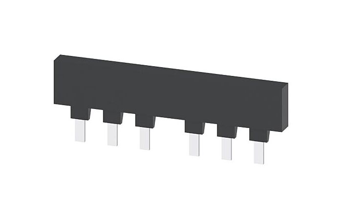 SIEMENS  Propojovací lišta Imax 225 A, 3pól. provedení, průřez 50 mm2, rozteč 25 mm, počet vývodů 3 × 2, pro 3NP1123, sada 5 ks  typ 3NP1923-1BF20