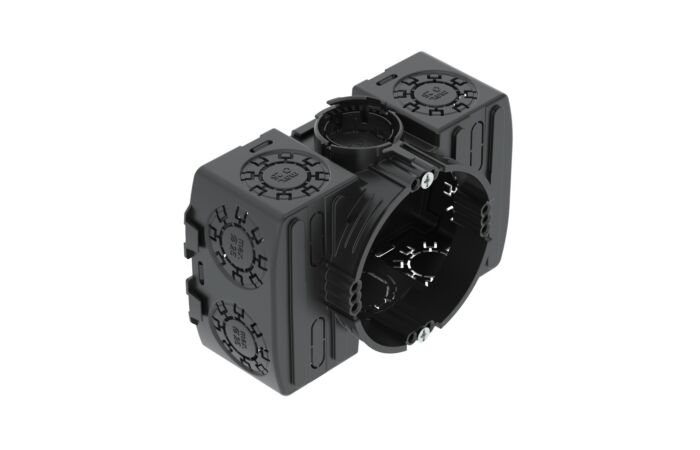 OBO BETTERMANN Přístrojová krabice, pod omítku, O60xH50x114, Polypropylén, PP  typ UE 46