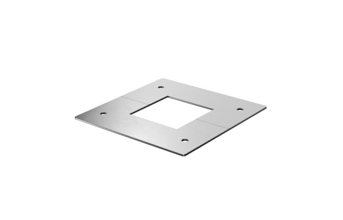 OBO BETTERMANN Stropní deska pro teleskop, pro ISS130130, bílý hliník, Ocel, St  typ DBT130130WA