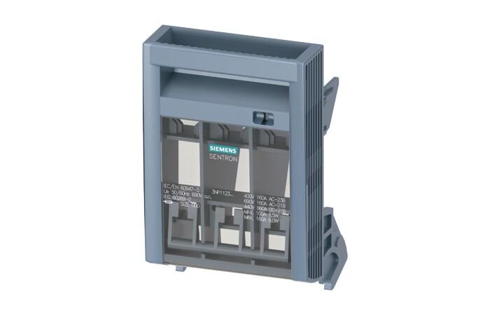 SIEMENS  Víko bez signalizace stavu pojistek velikost 000, 3pól  typ 3NP1923-1GA00