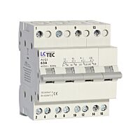 LCTEC Přepínač sítí 1-0-2 63A 4P