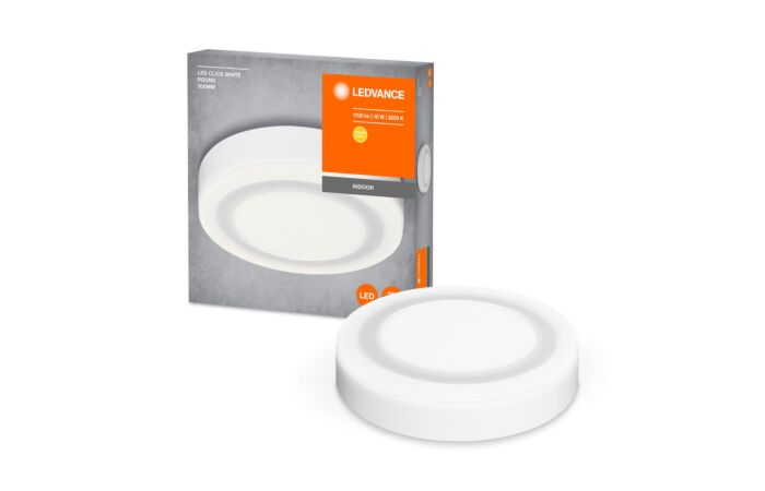 LEDVANCE Svítidlo LED CLICK White Round 300mm 18W