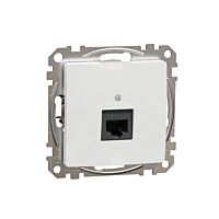SCHNEIDER Sedna Design & Elements Datová zásuvka 1xRJ45 kat. 5e UTP bílá