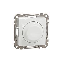 SCHNEIDER Sedna Design & Elements Univerzální otočný LED stmívač bílá