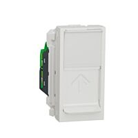 Zásuvka Unica dat.1xRJ45 6 FTP 1m bílá