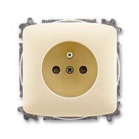 ABB TANGO Zásuvka 6619A-A06357 C s clonkami IP40, slonová kost