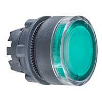 SCHNEIDER Hlavice ovládací ZB5AW333 stiskací zelená