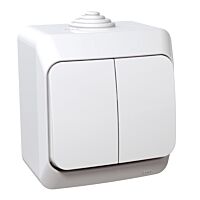 SCHNEIDER Vypínač CEDAR WDE000550 č.5 bílá IP44