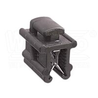 WAPRO Příchytka PTBLK-C1 na hranu pro vázací pásky