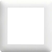 HAGER Rámeček LUMINA Soul WL5010 1násobný IP20 bílá lesk