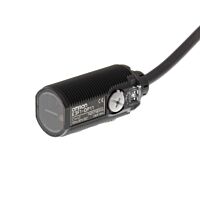 OMRON Snímač E3F1-DP12, M18 axiální, plastové tělo, červená LED, difuzní, 300mm, PNP, L-ON/D-ON volitelně, kabel 2m