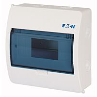 EATON Skříň BC-O-1/8-ECO, 8TE, na omítku, průhledná dvířka, IP40