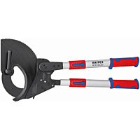 KNIPEX 95 32 100 Nůžky na kabely s teleskopickými rukojeťmi- ráčnové