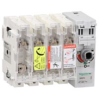 SCHNEIDER GS2F4 Pojistkový odpínač 4P 50A 14 x 51