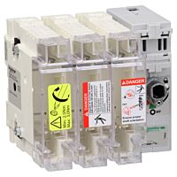 SCHNEIDER GS2G3 Pojistkový odpínač 3P 63A Velikost
