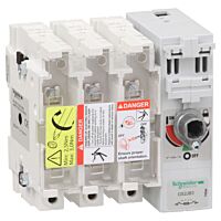 SCHNEIDER GS2JB3 Pojistkový odpínač 3P 100A A 4