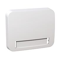 SCHNEIDER WDE000506 Kryt s popisovým polem, bílý