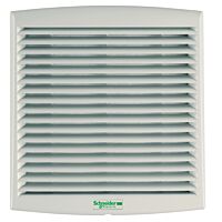 SCHNEIDER ClimaSys ventilátor IP54, 85m3/h, 115V, s výstup. mřížkou a filtrem G2