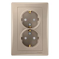 SCHNEIDER SDN3000468 Zásuvka dvojnásobná schuko 2x
