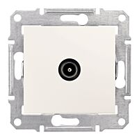 SCHNEIDER Zásuvka TV koncová 1 dB, cream