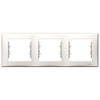 SCHNEIDER SDN5800623 Rámeček 3násobný, cream
