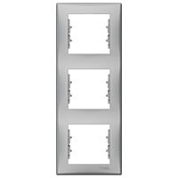 SCHNEIDER SDN5801460 Rámeček 3násobný svislý, alum