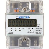 Elektroměr MANELER 9910D 10-80A LCD