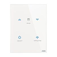 ABB Tacteo prvek ovládací dotykový 4násobný, 86x115  2CKA006300A1581