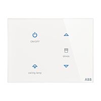ABB Tacteo prvek ovládací dotykový 4násobný, 115x86  2CKA006300A1593