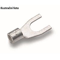 CIMCO Neizolovaná vidlice Cu 0,5-1/3 mm (100 ks)
