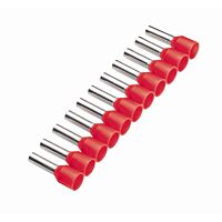 CIMCO Izolovaná dutinka v pásce Cu 1/14 mm, červená (500 ks)