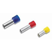 CIMCO Izolovaná dutinka Cu 1/6 mm, červená (100 ks)