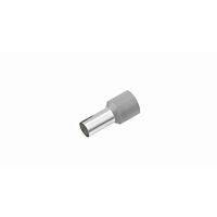 CIMCO Izolovaná dutinka Cu 4/10 mm, šedá (100 ks)