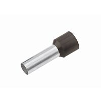 CIMCO Izolovaná dutinka Cu 1,5/12 mm, černá (100 ks)