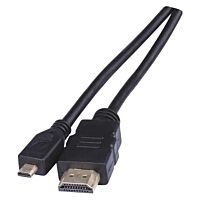 EMOS Kabel HDMI A/M - D/M 1,5m High speed